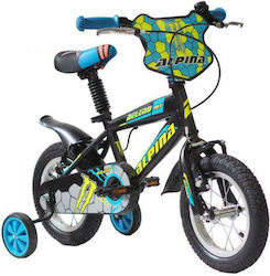 Alpina Beleno 12A2 12" Kids Bicycle BMX (2021) Black