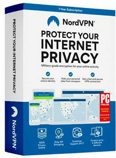 NordVPN pentru 1 Dispozitiv și 1 An de Utilizare (Licență Electronică)