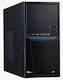 Linkworld 7271-23 o.N. Midi-Tower Computergehäuse Schwarz