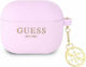 Guess 4G Charm Silicone Case Purple for Apple A...