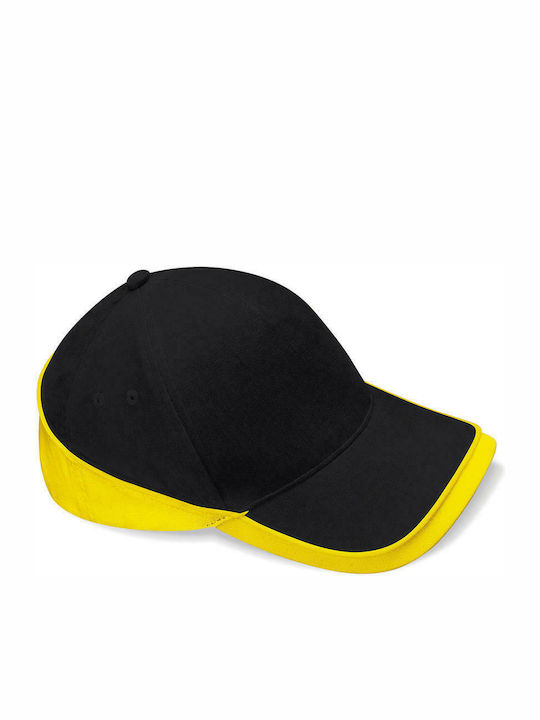 Beechfield Jockey Black / Yellow