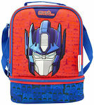 Diakakis Isothermal Shoulder Lunch Bag Blue Transformers L20 x W12 x H24cm