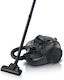Bosch BGC21X200 Ηλεκτρική Σκούπα 550W με Κάδο 2lt Μαύρη