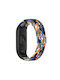 Hurtel Fabric Strap Fabric Braided Blue / Orange / Grey (Mi Smart Band 5/Mi Smart Band 6)