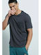 BodyTalk Herren T-Shirt Kurzarm Coal