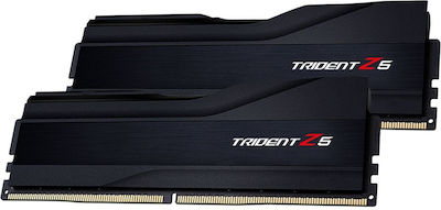 G.Skill Trident Z5 32GB DDR5 RAM με 2 Modules (2x16GB) και Ταχύτητα 6400 για Desktop