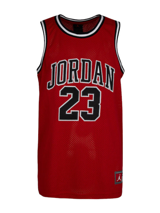 Jordan Παιδική Μπλούζα Αμάνικη Κόκκινη Jersey 23