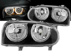 Depo Μπροστινά Φανάρια Angel Eyes για Volkswagen Golf 3 1992-1998 2τμχ Depo Μπροστινά Φανάρια Angel Eyes για Volkswagen Golf 3 1992-1998 2τμχ