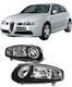 Depo Предни светлини за Alfa Romeo Алфа 147 2001-2004 2бр