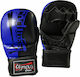 Olympus Sport MMA Handschuhe aus Kunstleder Blau
