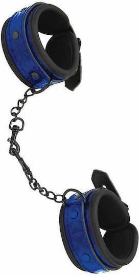 Dream Toys Whipsmart Diamond Buckle Cuffs Handschellen Blue