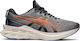 ASICS Novablast 2 Ανδρικά Αθλητικά Παπούτσια Running Clay Grey / Shocking Orange