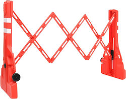 vidaXL Barricage Red H105cm x L2.1m 150989