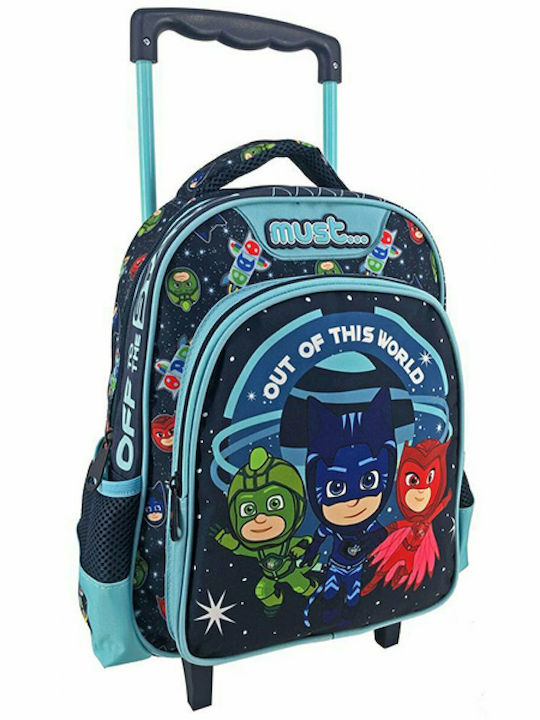 Must PJ Masks Out of this World School Bag Trolley Kindergarten Multicolored