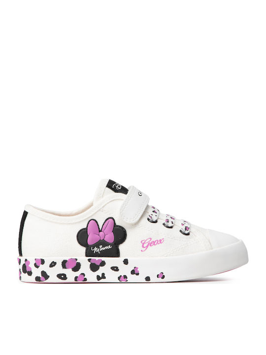 Ciak Παιδικά Sneakers Ανατομικά με Σκρατς Λευκά