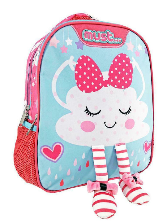 Must Charmy Cloud School Bag Backpack Kindergarten Multicolored