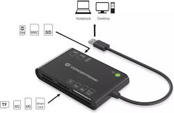 Conceptronic Card Reader for SD microSD Memory Stick BIAN01B