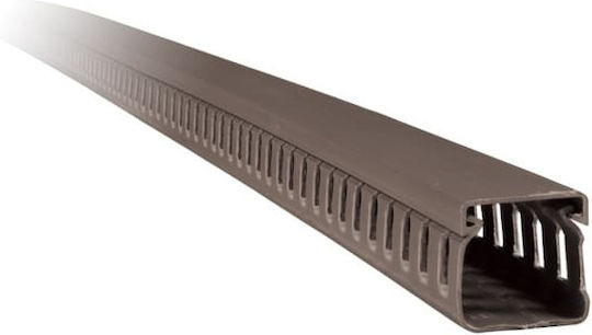 Elmark Cable Channel with Perforated Stand made of Plastic Gray 2m