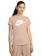 Nike Essential Women's Athletic T-shirt Rose Whisper