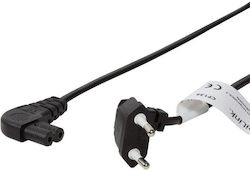 LogiLink Euro IEC C7 Power Cord Length 0.75m Black