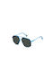 Polaroid Sonnenbrillen mit Blau Rahmen und Schwarz Polarisiert Linse PLD6173/S MVU/M9