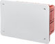 Elmark Walled Junction Box for Branching in Red Color