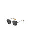 Polaroid Sunglasses with Black Metal Frame and Black Polarized Lens PLD6170/S 807/M9