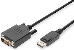 Digitus Cablu DVI-D - DisplayPort 3m Negru (DB-340301-030-S)