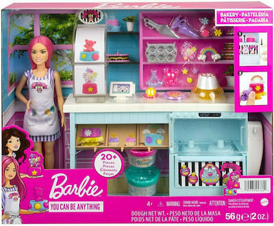 Barbie Ζαχαροπλαστείο Комплект Кукла за 4++ Години