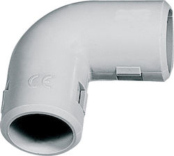 Elettrocanali Electrical Conduit Angle with Diameter 20mm made of Plastic 500SK20 Elettrocanali Electrical Conduit Angle with Diameter 20mm made of Plastic 500SK20