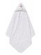 Mayoral Hooded Baby Bath Towel Beige