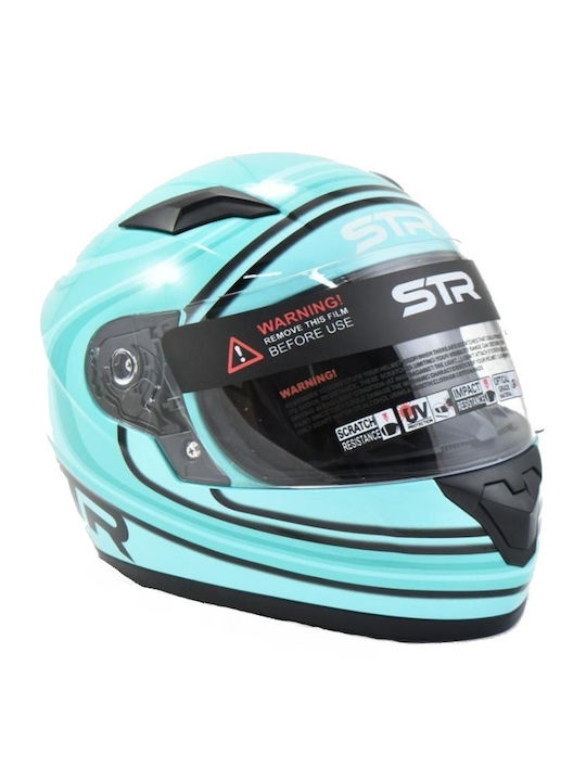 STR J1-Joy Kids Full Face Helmet Blue 693-30-2600000