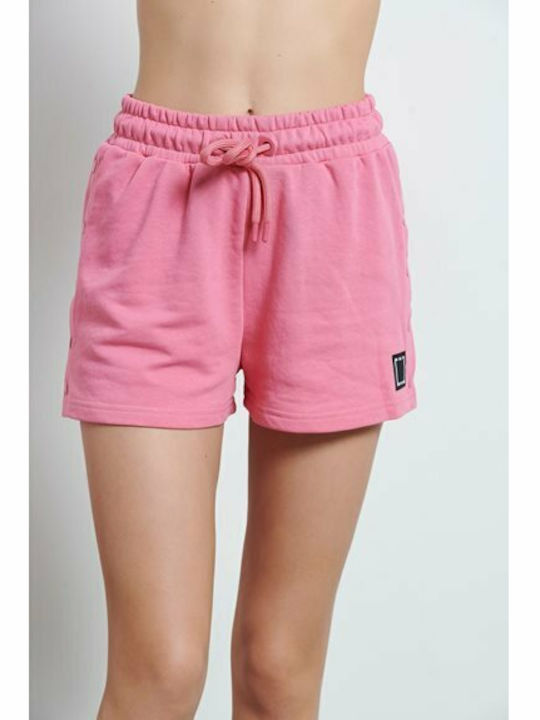 Women's High-waisted Sporty Shorts Pink
