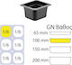 Polypropylene Gastronorm GN1/6 H100mm