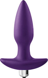 Dream Toys Flirts Πρωκτική Σφήνα με Δόνηση Μωβ 17.5cm