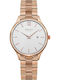 Obaku Vibe Lille Damen Uhr mit Rose Gold Metallarmband