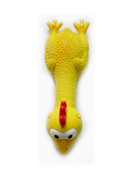 Pet Camelot Toy Dog made of Rubber Yellow 1pcs