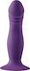 Dream Toys Flirts Pleasure Dildo Glass Dildo With Suction Cup Purple 37cm