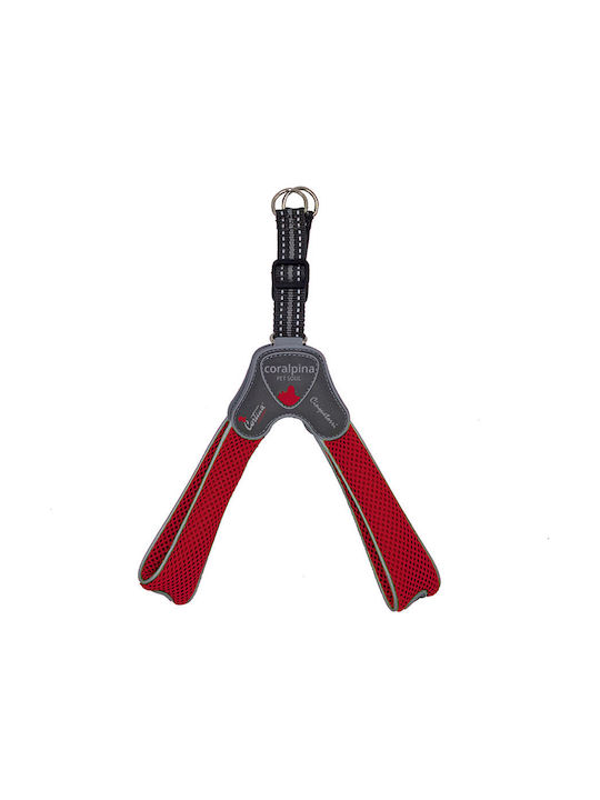 Pet Camelot Dog Harness Cinquetorri 4 Red 35-45cm C100RD040