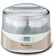 Moulinex Yogurt Maker with Jars and Digital Display 1.12lt Beige 13W