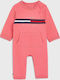 Tommy Hilfiger Babystrampler Langärmliges Rosa
