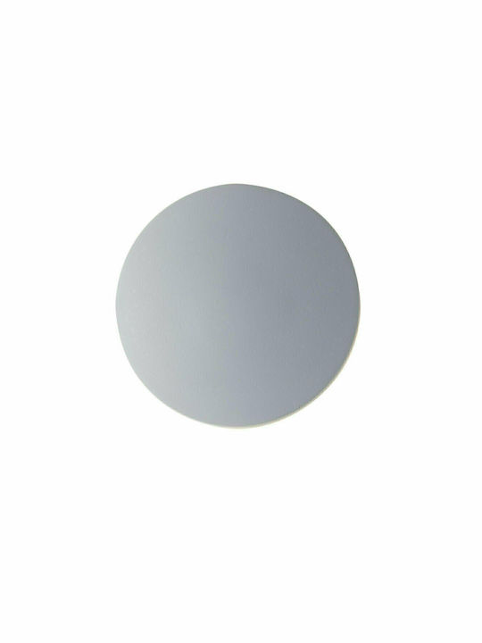 Fan Europe Amon Wandmontierte Außen-Deckenleuchte LED IP54 6W mit Warmweiß Licht 5x4εκ.
