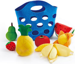 Hape Fruits & Vegetables Toy Toddler Fruit Basket