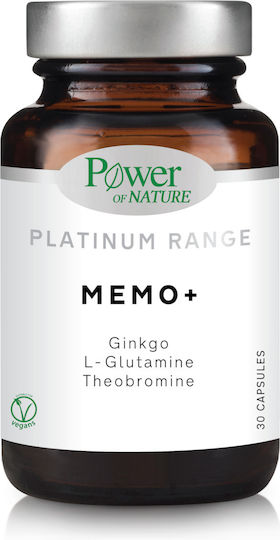 Power Of Nature Platinum Range Memo+ Synergistic Formula Ειδικό Συμπλήρωμα Διατροφής 30 κάψουλες