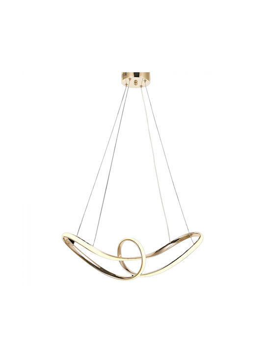 HomeMarkt Pendant Lamp with Built-in LED Gold