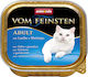 Animonda Vom Feinsten Adult Wet Food for Adult Cats in Trays with Shrimps and Salmon Grain-Free 100gr