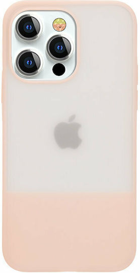 Kingxbar Plain Back Cover Σιλικόνης Ροζ (iPhone 13 Pro)