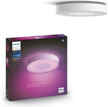 Philips Smart Πλαφονιέρα Οροφής 38.1εκ. Λευκή με Ενσωματωμένο LED