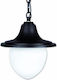 Lido Outdoor Hanging Ceiling Light E14 in Black Color 101641