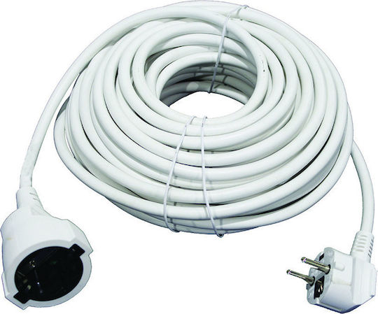 Extension Cable Cord 3 x 1.5mm²/20m White
